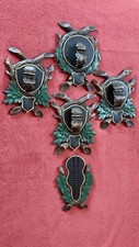 Geschnitztes Trophäenbrett- Keiler-Trophäenschild 
