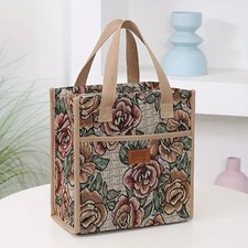 ISOLIER Einkaufstasche Beutel Tragetasche Gobelin Büro lunchbox Lunch Tasche