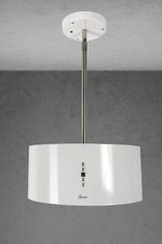 GURARI Inselhaube GCH I 237 50 WH, Dunstabzugshaube 50 cm Weiß AUSSTELLER