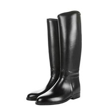 HKM Reitstiefel * Lederoptik Wasserdicht * Kinder Schwarz 37 * B-WARE