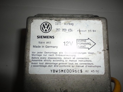 Airbagsteuergerät crashsensor - airbagsteuergerät,