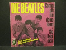 THE BEATLES  7" : Komm, gib mir deine Hand / Sie liebt dich = rare 1964 EX