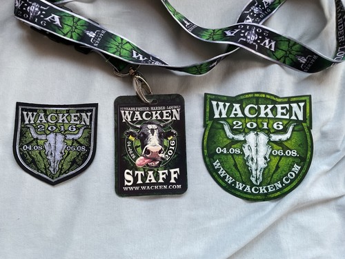 Wacken 2016 schlüsselband mit - schlüsselband,