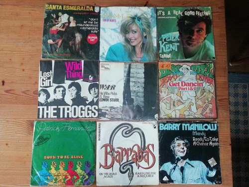 Singles 80er vinyl - 27,