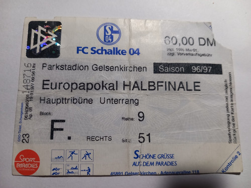 Ticket europapokal - ,
