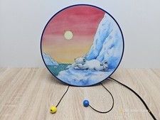 Lars der kleine Eisbär - Wandlampe mit Spieluhr / Melodie "Lalelu" Nachtlicht 