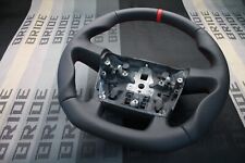 LENKRAD FIAT DUCATO NEU BEZIEHEN+ABFLACHEN+DAUMENAUFLAGEN+GRIFFMULDEN LEDER