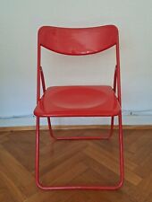 Vintage IKEA Stuhl - roter TED Klappstuhl Niels Gammelgaard - Unexpected Red