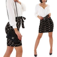 Damen High-Waist Rock kurz