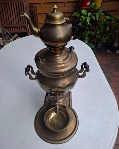 Samowar aus messing - samowar,