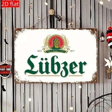 Blechschild Lübzer Bier