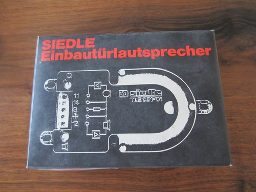 Siedle einbau türlautsprecher - siedle, einbau-türlautsprecher