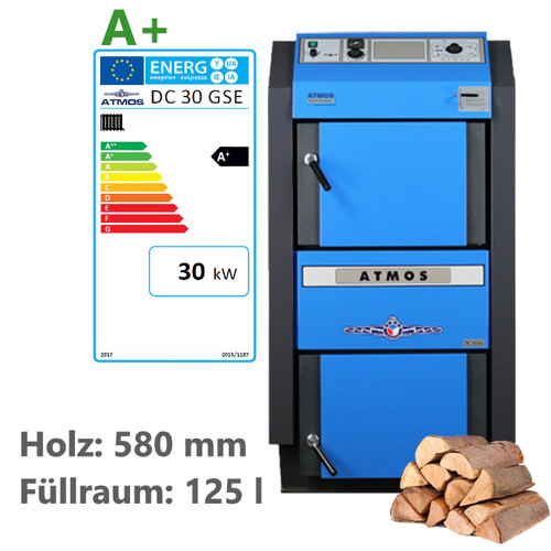 Atmos 30kw holzvergaser - holzvergaser, kessel