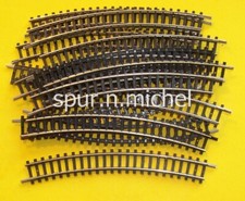 x 12 gebogene Gleise - R2 / 30