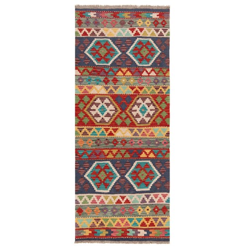 Kelim afghan 192x78 - kelim,