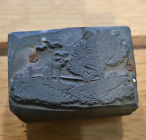 Vintage buchdruck druckblock - vintage,