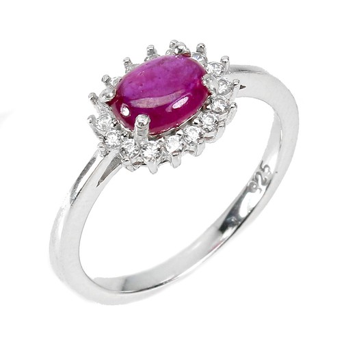 925 sterling silber ring oval - sterling,