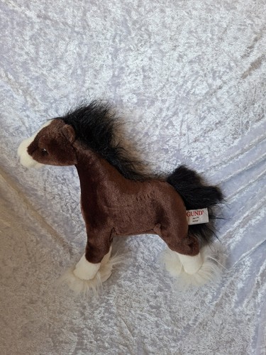 Gund pferd pony braun stehend - pony,