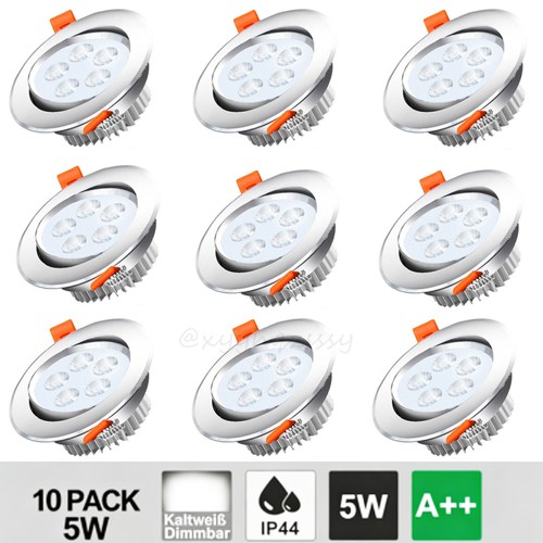10x led einbauleuchte - led,