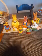 Großer Oster-Deko Korb versch. Deko Artikel, viele Eier und  Osterhasen