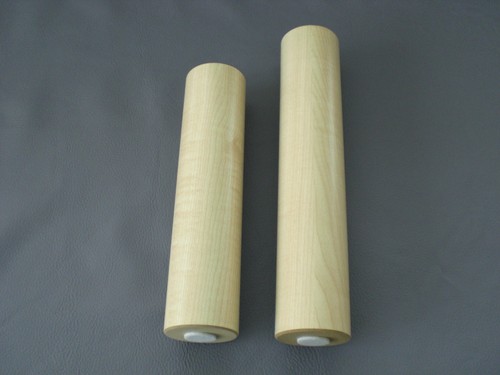 Ahorn mdf bettfüße - ahorn,