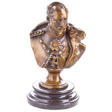 Bronzefigur Büste Kaiser Wilhelm II Auf marmor montiert Nach Hermann Gladenbeck