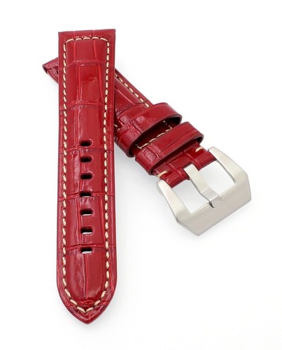 Alligator uhrenarmband mit - uhrenarmband,