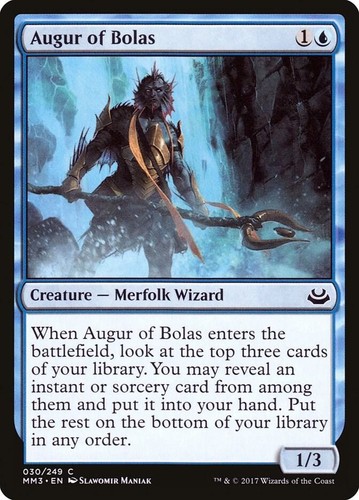 Augur bolas modern - of, c