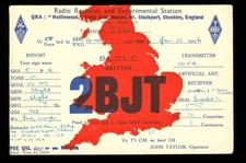 QSL Amateurfunk UK 2BJT John