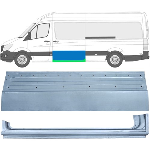Reparaturblech set für - reparaturblech-set,
