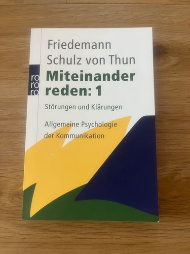 Miteinander reden - , 1