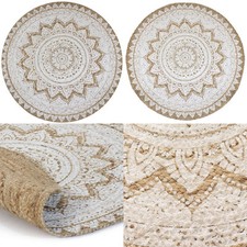 Teppich Jute Geflochten