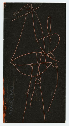 Marino marini lithographie - marino,