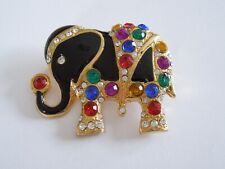 Modeschmuck Brosche Elefant