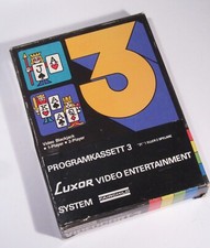Luxor Videocart 3 Black Jack für Fairchild Systeme VINTAGE Game Spiel selten