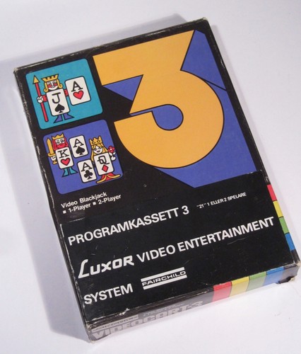 Luxor videocart black jack - luxor,