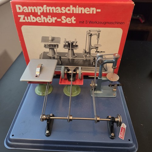 Vintage wilesco dampfmaschine - vintage,