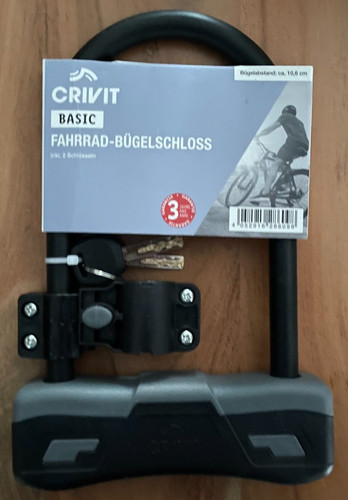 Fahrrad bügelschloss cirivit - fahrrad,