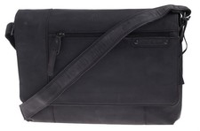 Umhängetasche Lehrertasche Unitasche Greenburry Vintage Revival Schwarz Vintage