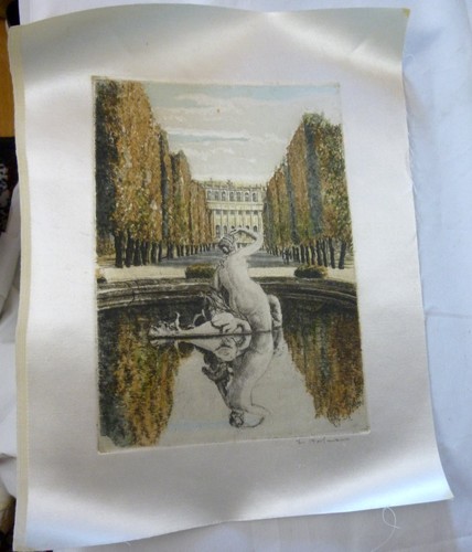 Original farbradierung leopold - original,