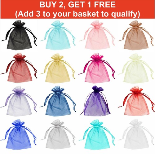 50 organza geschenkbeutel - /,