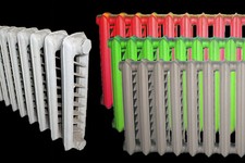 alter Heizkörper Rippenheizkörper AUSWAHL Heizung Industriedesign Radiator Loft