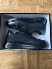PRADA Schuhe Schwarz Wildleder