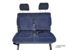 Original Sitzbank Sitz Stoff blau 2. Reihe Hinten VW T4 Caravelle Transporter