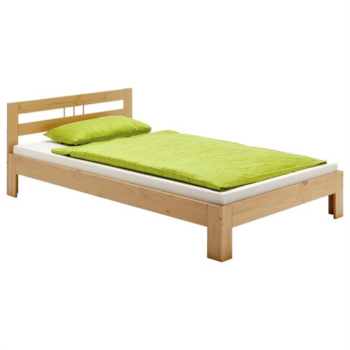 Massivholzbett einzelbett - massivholzbett,