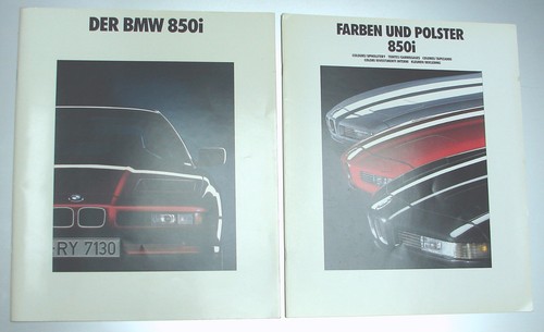 Der bmw 850i - der, prospekt
