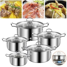 Kochtopf set teiliges - kochtopf, 5-teiliges