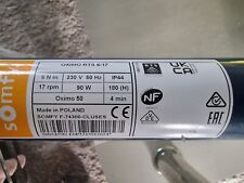 Rolladenmotor Somfy Oximo 50 RTS Funk 6 Nm inkl. SW60 Adaptersatz und Lager 