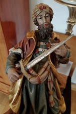 Heilige Kosmas  Holz Figur