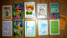 5x Quartett *  Bereich: TC - Comic * Disney, Asterix, etc.
